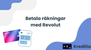 Betala räkningar med Revolut