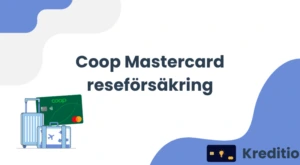 Coop Mastercard reseförsäkring