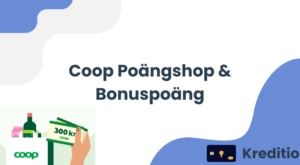 Coop Poängshop & Bonuspoäng