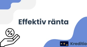 Effektiv ränta