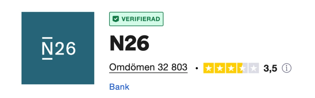 N26 Standard kundomdöme