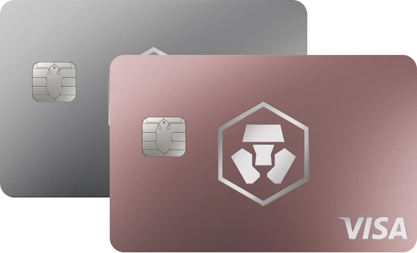 Crypto.com Private Icy White Rose Gold