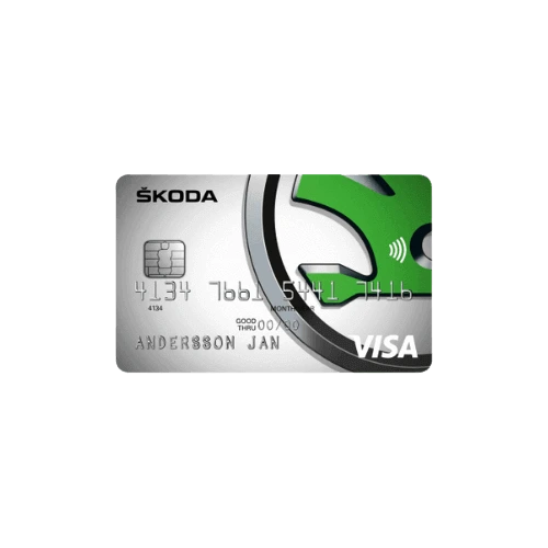 Skoda Kortet VISA